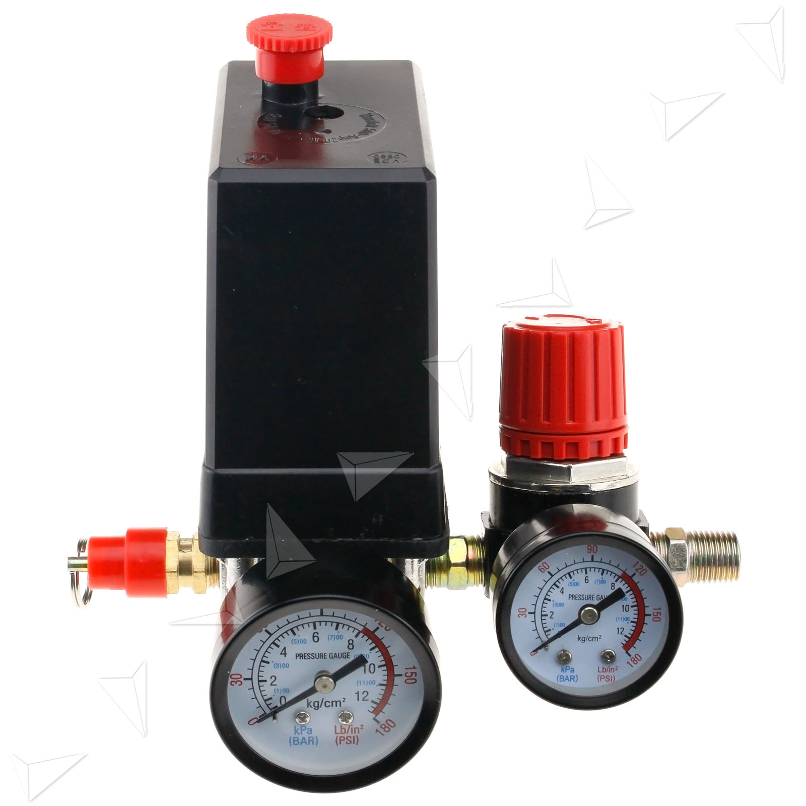 1x Single Phase Druckschalter für Kompressor Blindstopfen+Sicheres Ventil 