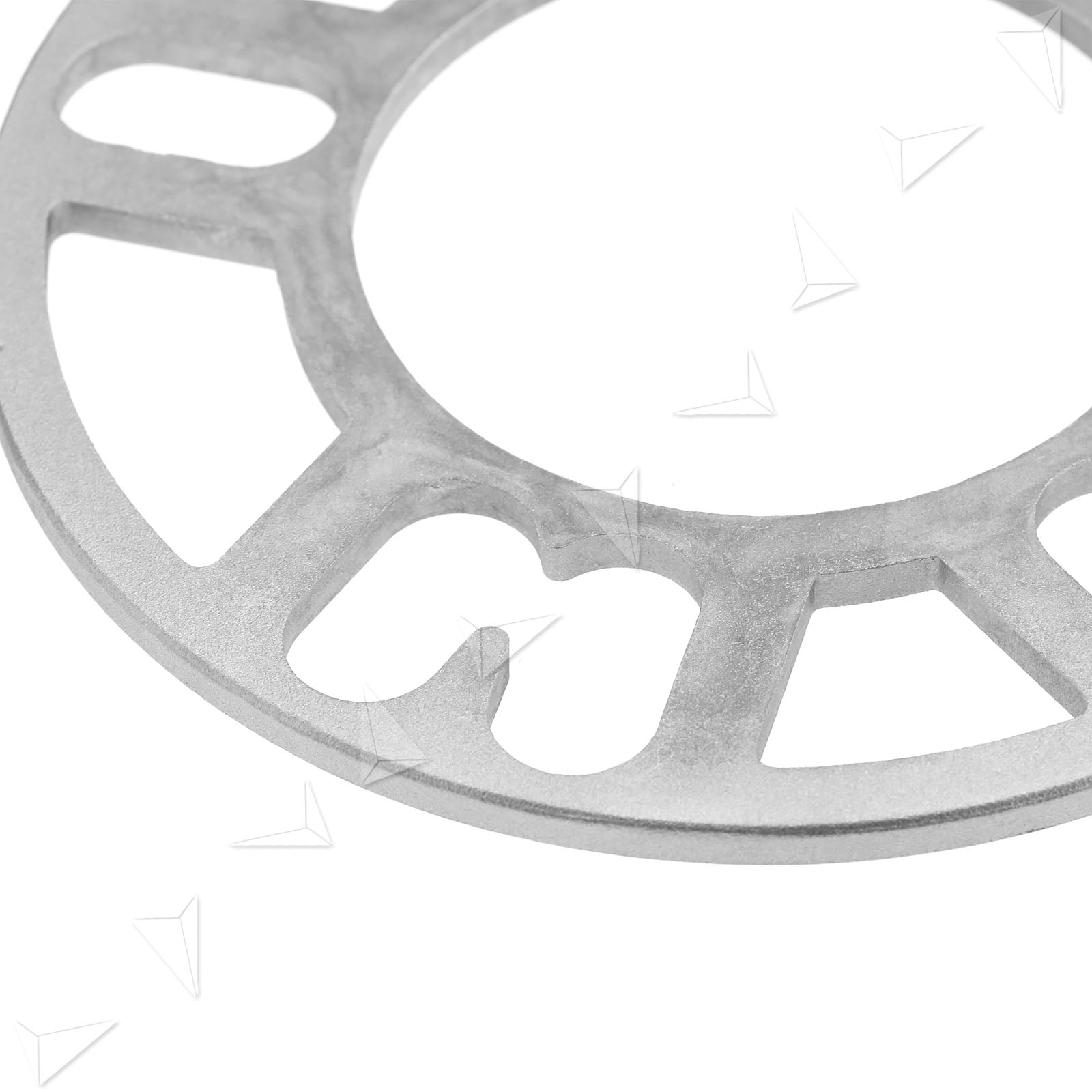 4pcs 5MM ALLOY WHEEL SPACERS SHIMS SPACER UNIVERSAL 4 AND 5 STUD FIT eBay