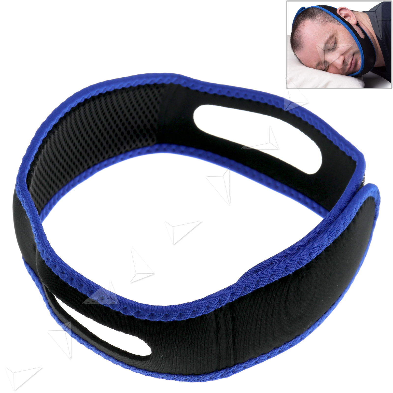 BS Stop Snoring Chin Strap SNORE BELT Anti Apnea Jaw Solution Sleep Men