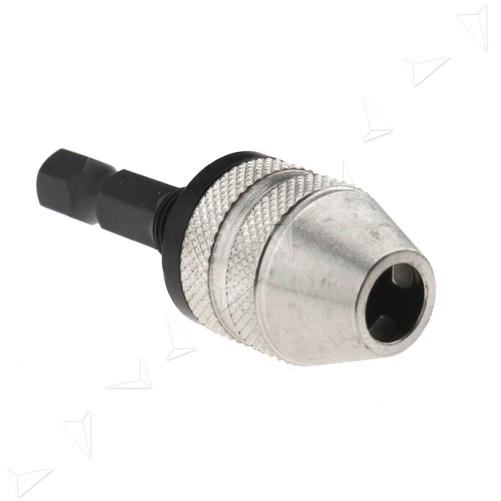 Keyless Drill Bit Chuck Adapter /& 1//4/'/' Hex Shank Holds Micro Drill 0.3-3.6mm