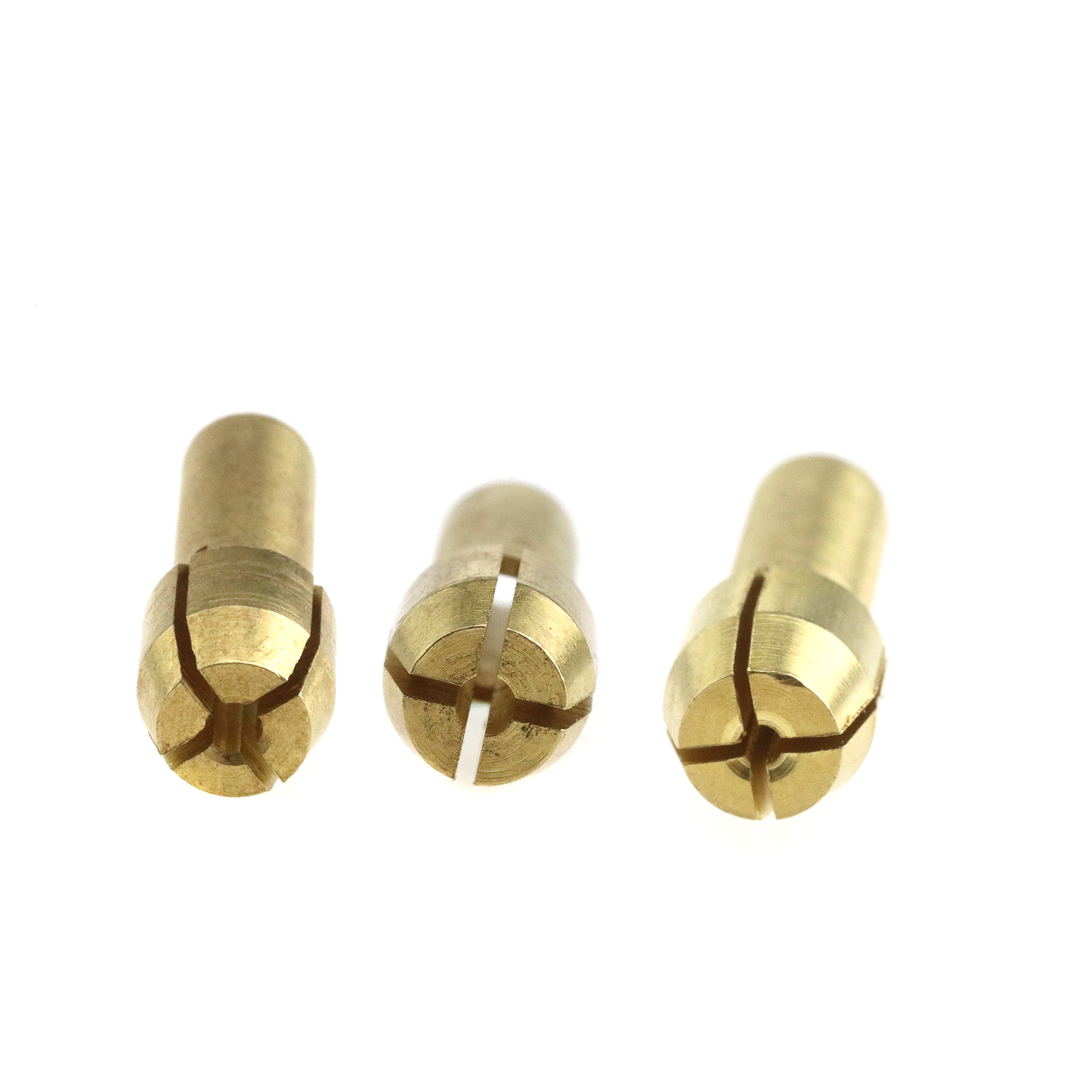 10pcs Brass Collet Bit M8 Drill Chuck 0.53.2mm For Rotary Tools