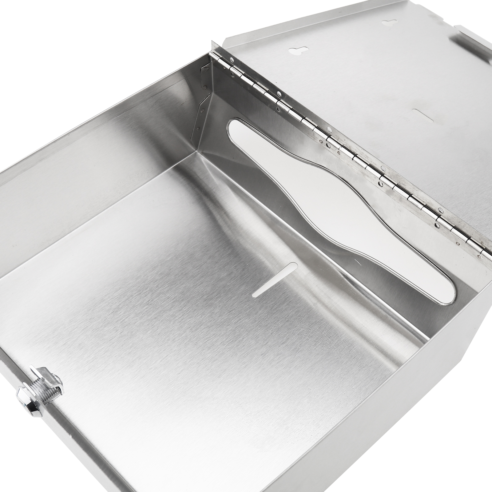 201 Stainless Steel Wall Mount C Fold Paper Towel Dispenser with Lock