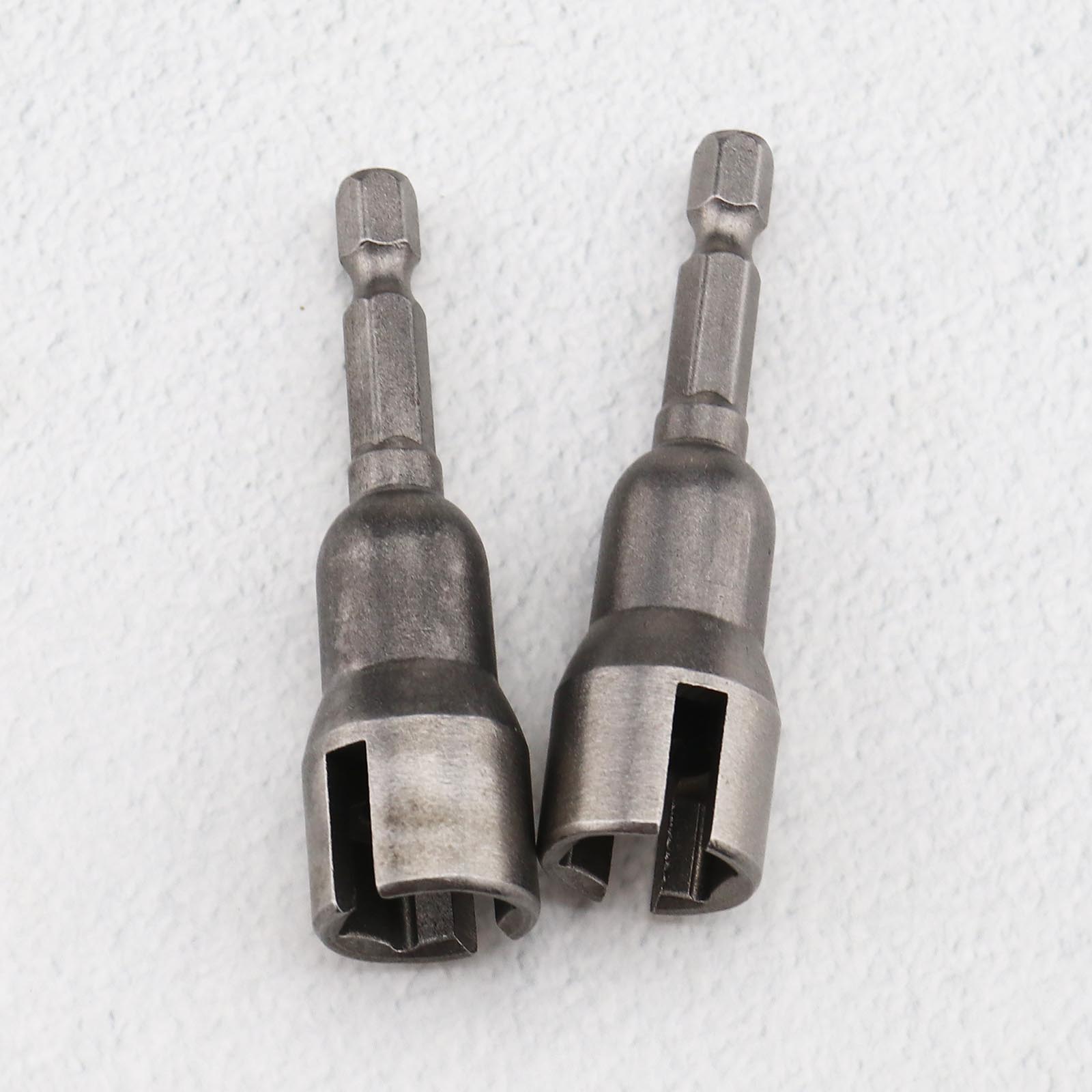 2pcs CRV Steel Wing Nut Driver for Nuts Bolts Hooks Hurricane Shutters