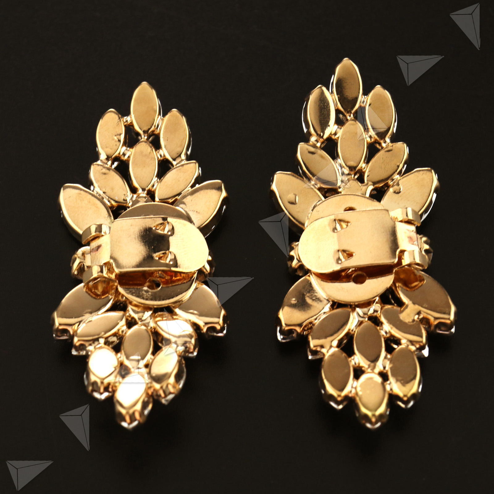 Cikonielf Strass Blume Kristall Blume Schuhclips Hochzeit Brautschuh Clips f/ür Party Dekoration Schmuck Zubeh/ör AB Farbstreifen Strasssteine