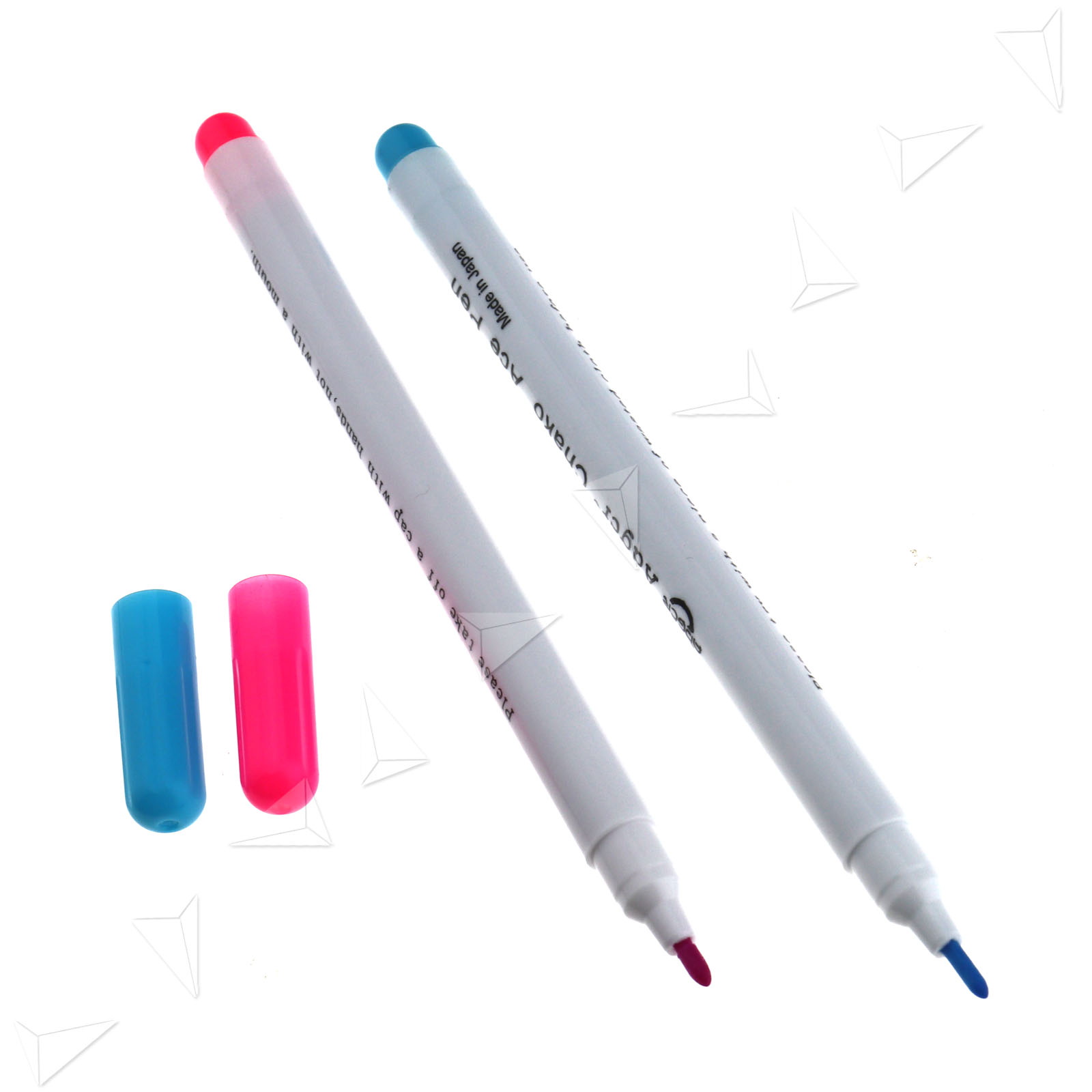 12Pcs Water Erasable Vanishing Fabric Marker Colth Ink Pen For Sewing