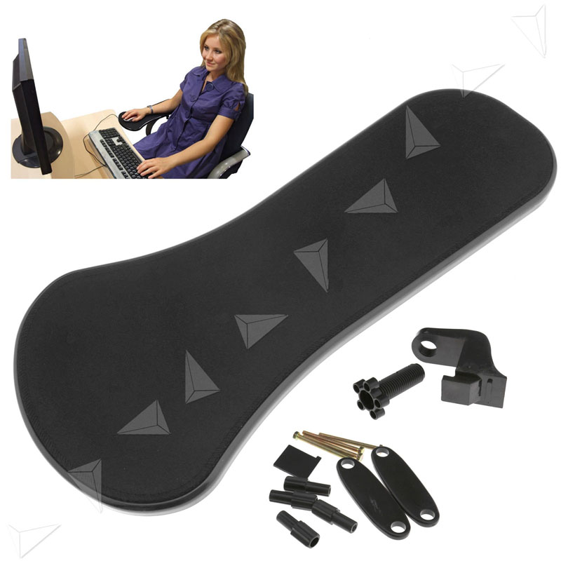 Black Computer Rest Arm Chair Pad Mouse Support Desk Ergonomic Wrist