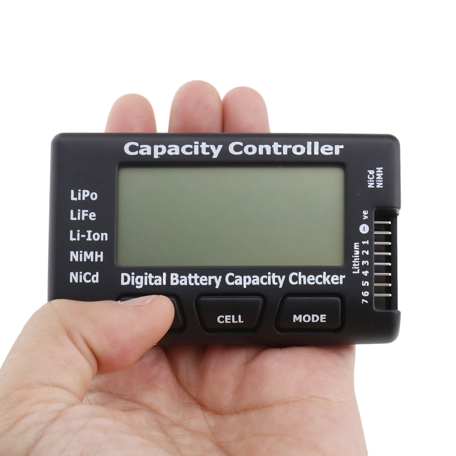 Professional CellMeter7 Digital Battery Capacity Checker use for NiMH