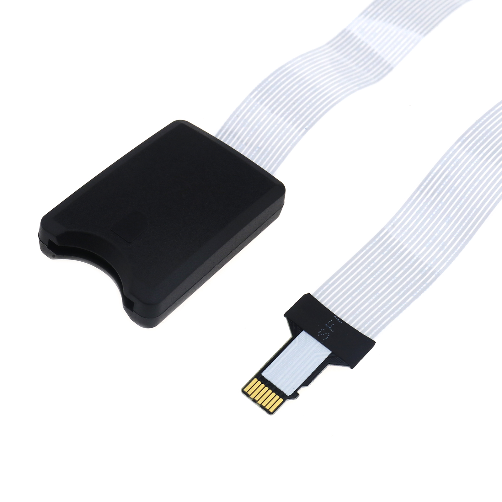 Flexible TF Micro SD To Micro SD Extension Cable Extender For Car GPS