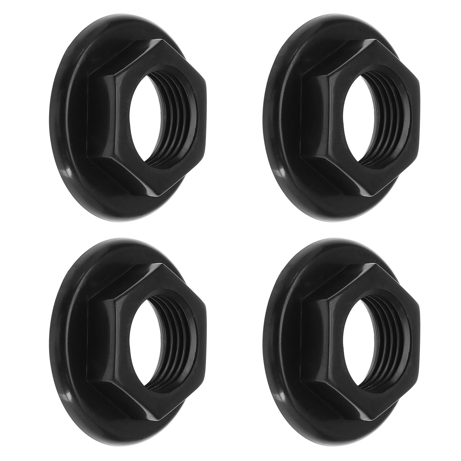 4Pcs Sink Tap Back Nut Plastic Back Nuts Accessories for Bathroom Basin