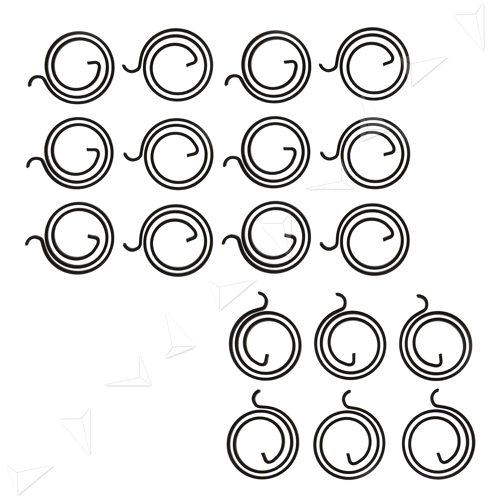 1 x paire de replacement springs//printemps cassettes pour upvc poignées de porte