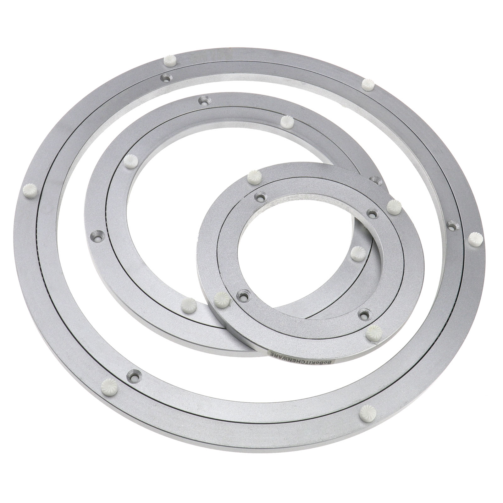 12" Heavy Duty Metal Lazy Susan Swivel Ball Bearing Turning For Food