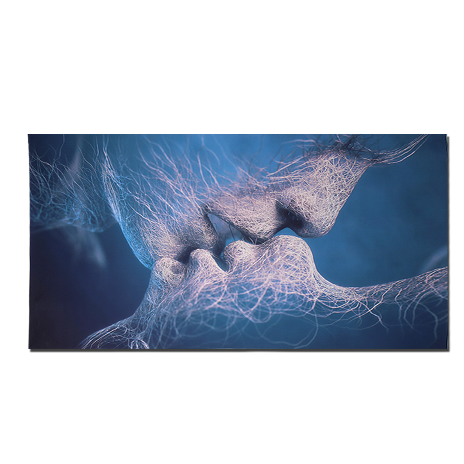 Abstract Love Kiss Canvas Wall Print Paintings 60*100cm Home Atmosphere Decor eBay
