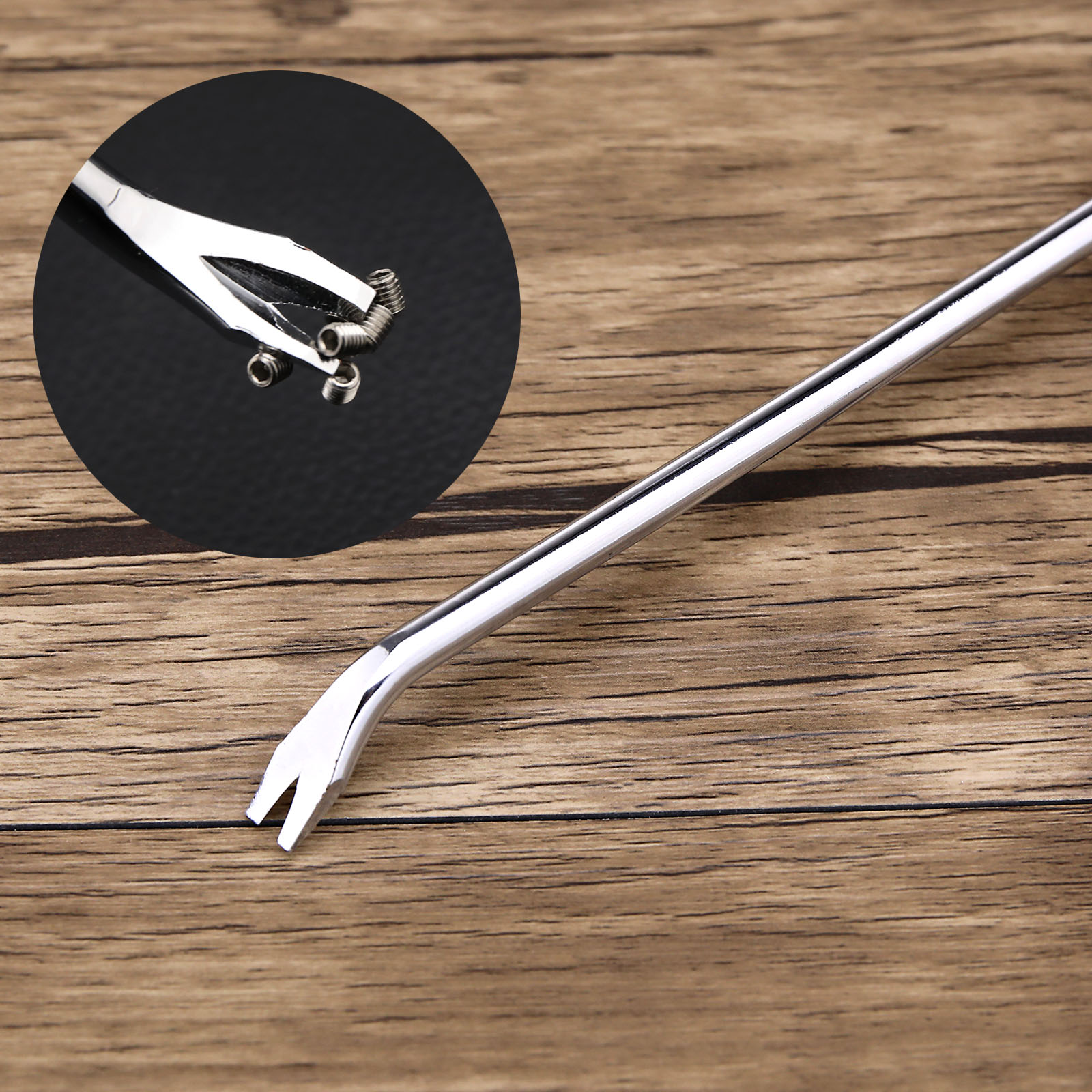 2x Blue Plastic Grip Carpet Tack Nail Lifter Puller Remover Crowbar