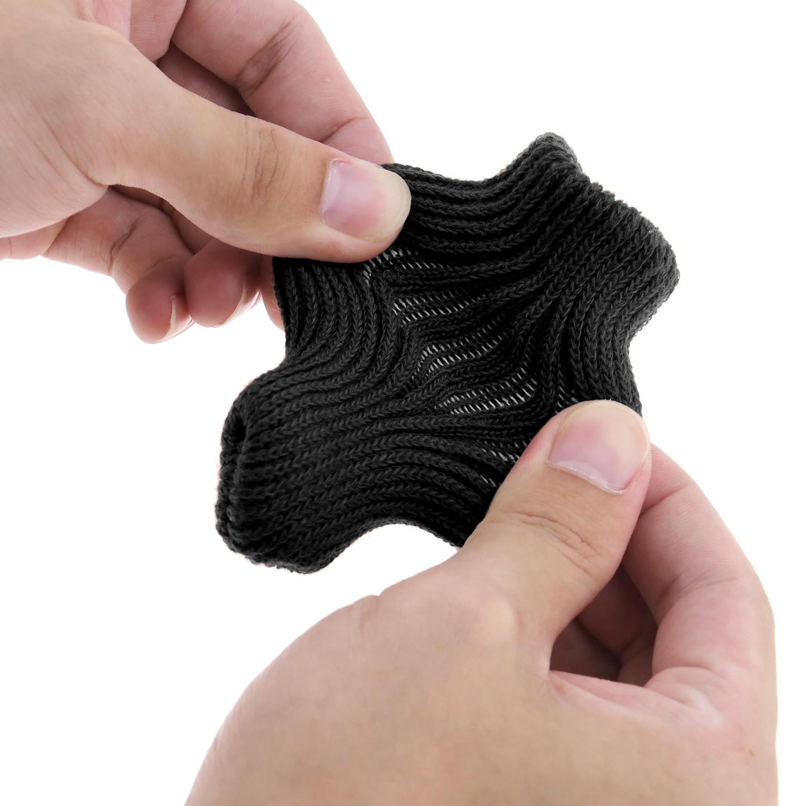 Schwarz/Braun 32 Stücke Möbel Tisch Stuhl Socken Abdeckungen Kappen Set