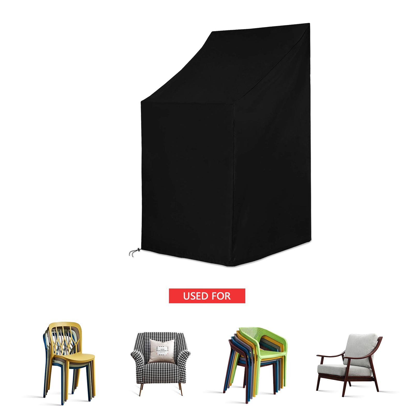Waterproof Outdoor Stacking Chair Cover Garden Parkland Patio Chairs Furniture eBay