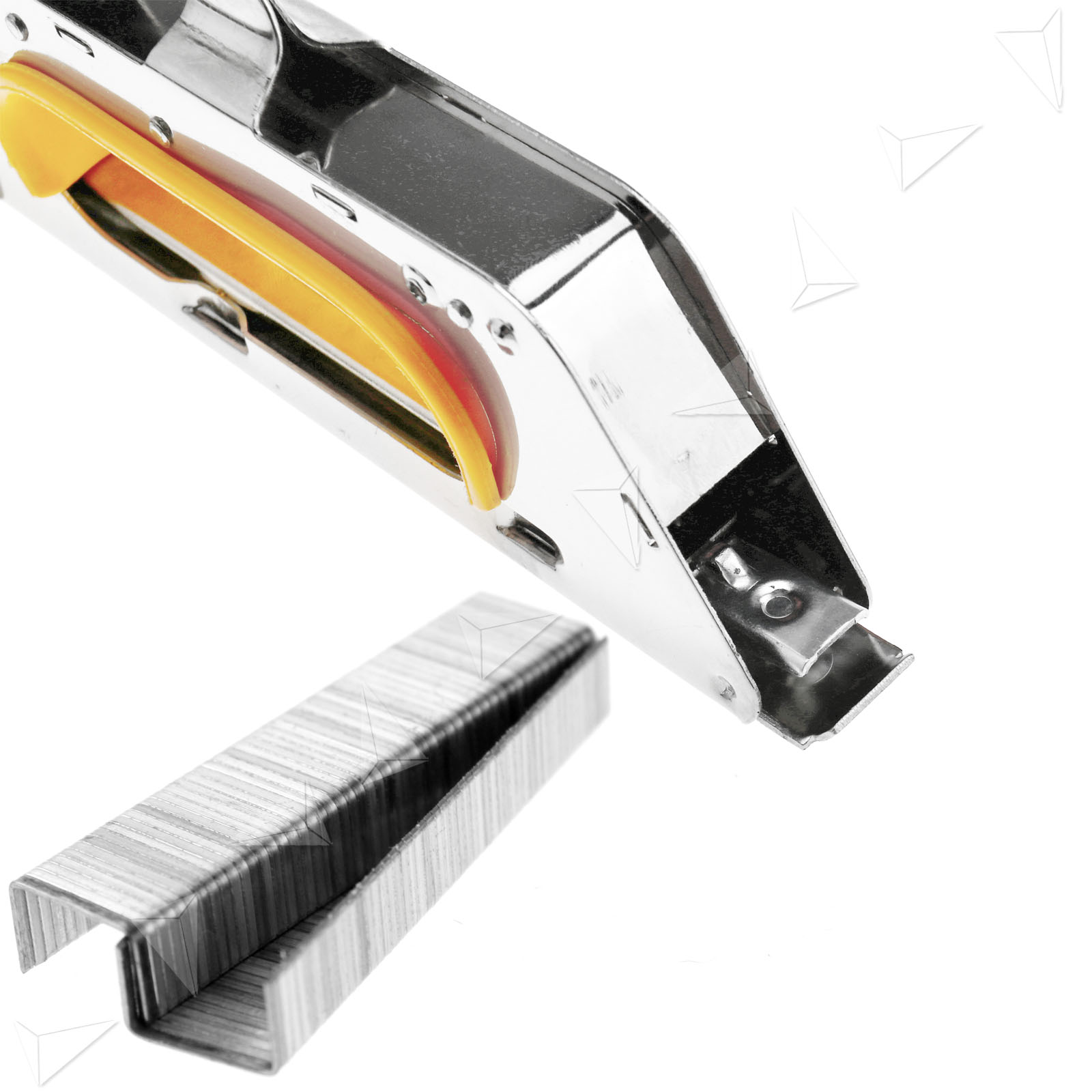 4/68mm Heavy Duty Staple Gun 2500 Staple diy Upholstery Fabric Stapler