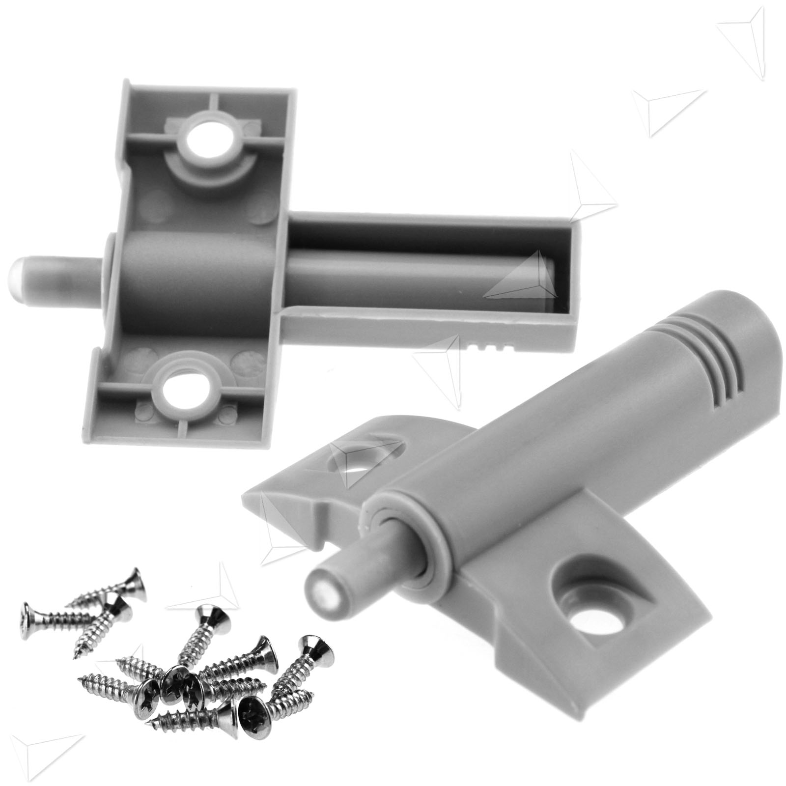 25x Schranktür Anschlagdämpfer Dämpfer Türdämpfer Grau/weiß | eBay