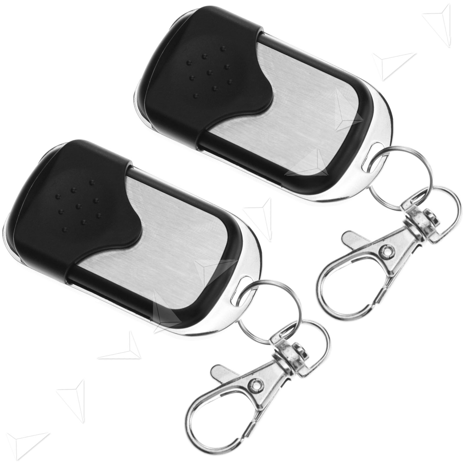 2x 433mhz Remote Control Garage Door Push Lock Cloning Electronic Key