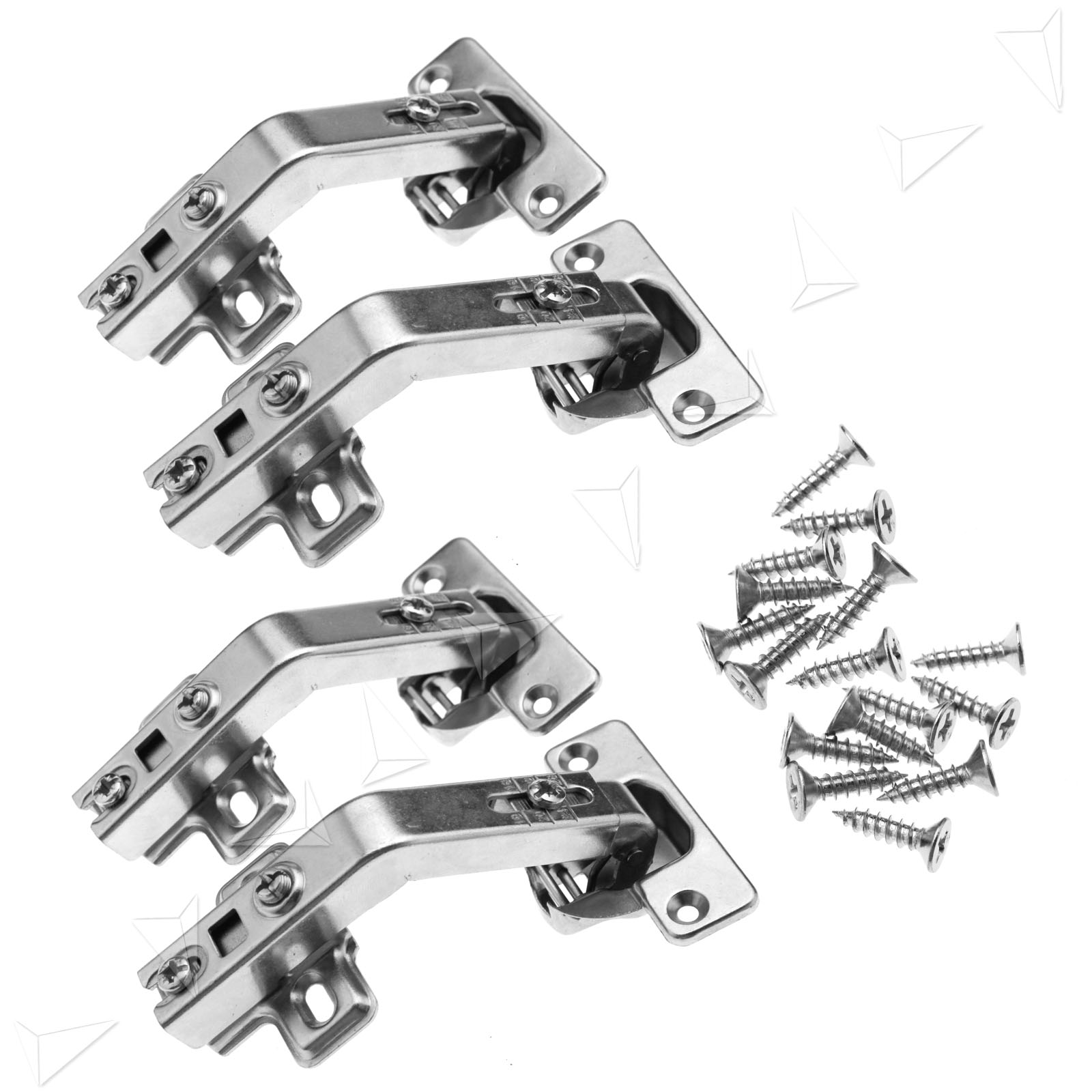 Details About New 4 Pieces Kitchen Cabinet Cupboard Wardrobe 135 Corner Fold Door Hinge