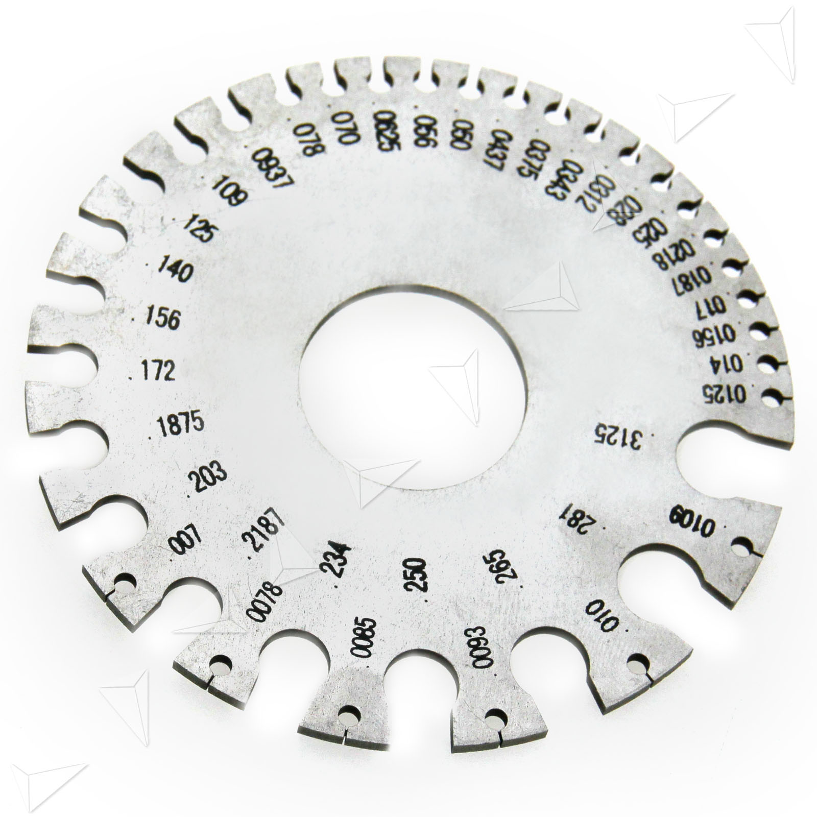 Durable precision 036 metric SWG Ground tempered stainless steel wire gauge eBay