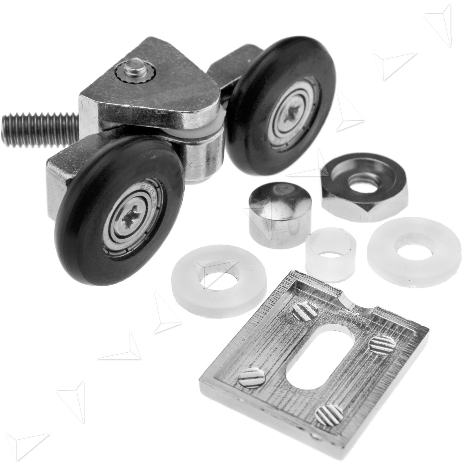 High quality Pulleys Runner Roller Zinc Alloy Sliding Door Pulleys eBay
