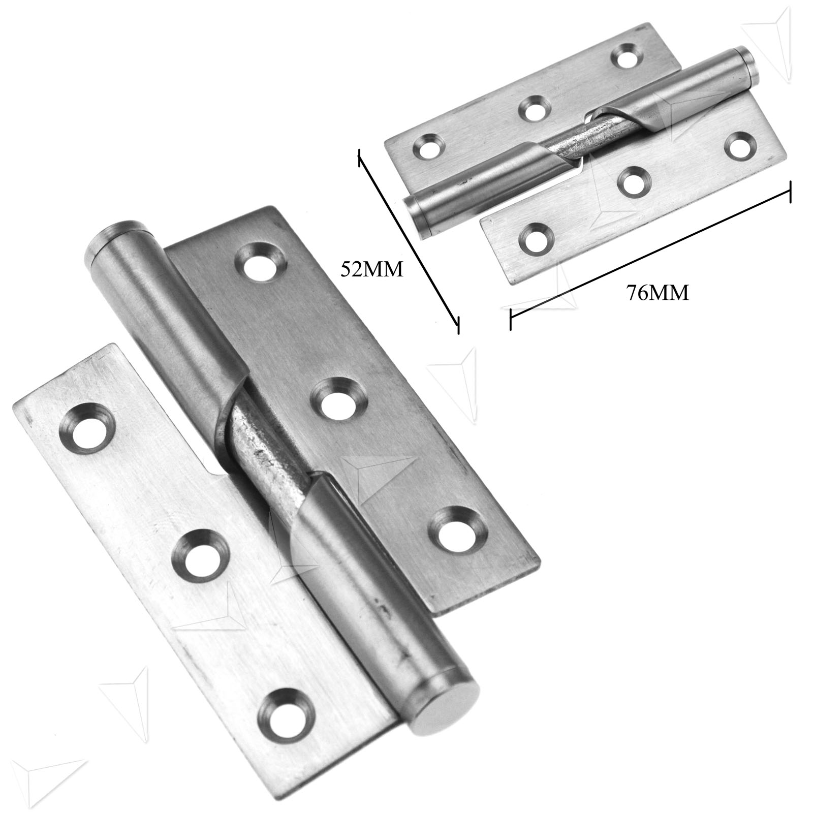Set 4pc 3" Stainless Steel Left/Right Handed Lift Off Door Hinge eBay