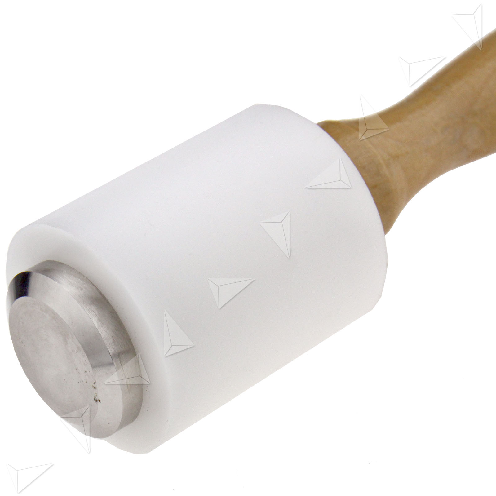 WOODEN HANDLE LEATHER Cutting Stamping Tools Hammer Nylon Craft Tool £