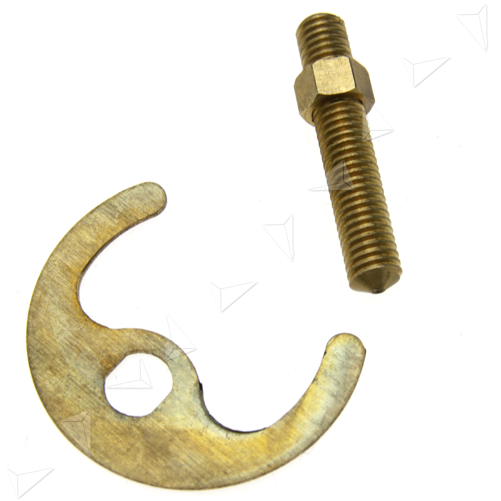 Mixer Tap Fixing Bolt Kit Basin Sink Horse Shoe Plate Single Bolt Type Copper eBay