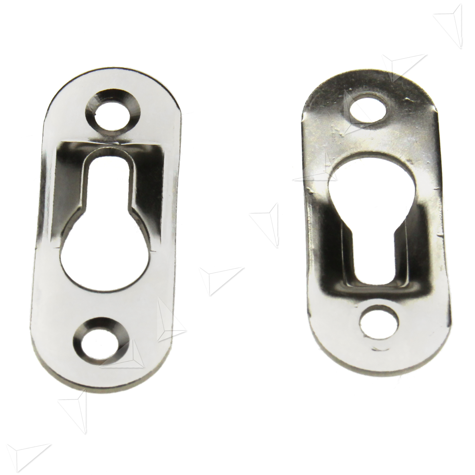 20pcs Keyhole Hanger Fasteners for Picture Frames Mirrors 42mm