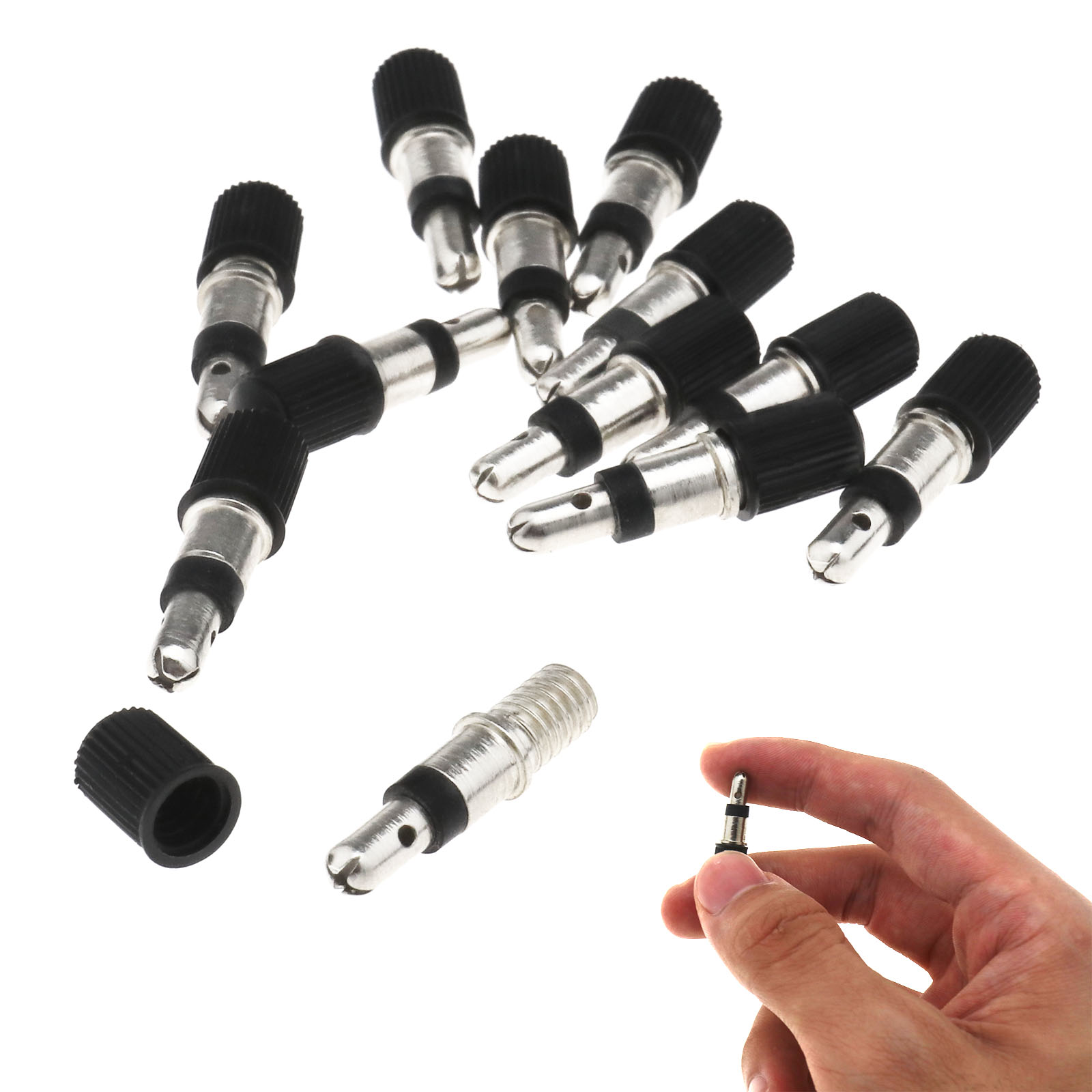 UE Wave Easy Pump Woods Valve with Dust Cap for Dutch Town Bicycle