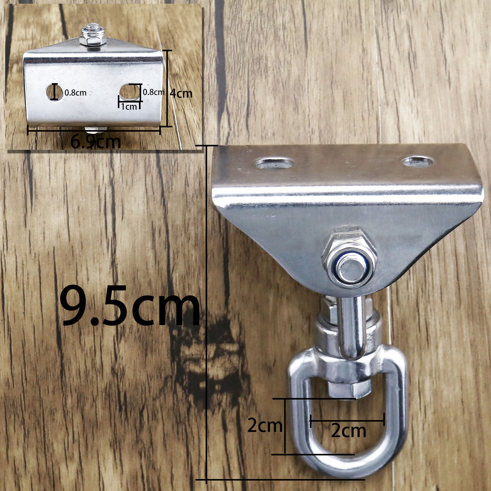 Stainless Steel Heavy Bag Hanger Brackets Round SShaped Hooks S