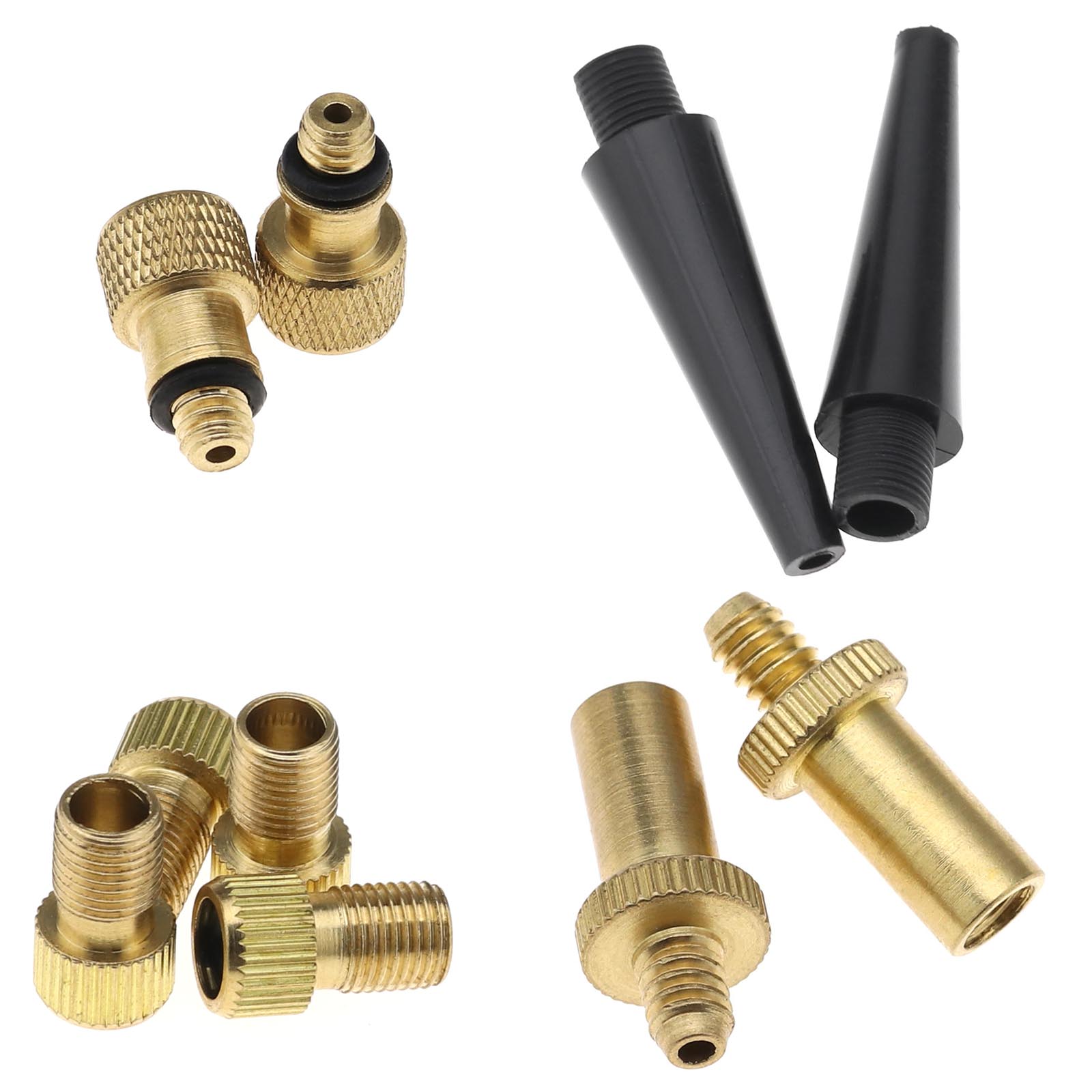 Nevoluxer 10x Fahrradventilkappen - Wasserdicht Für Presta, Dunlop & Schrader Ventile