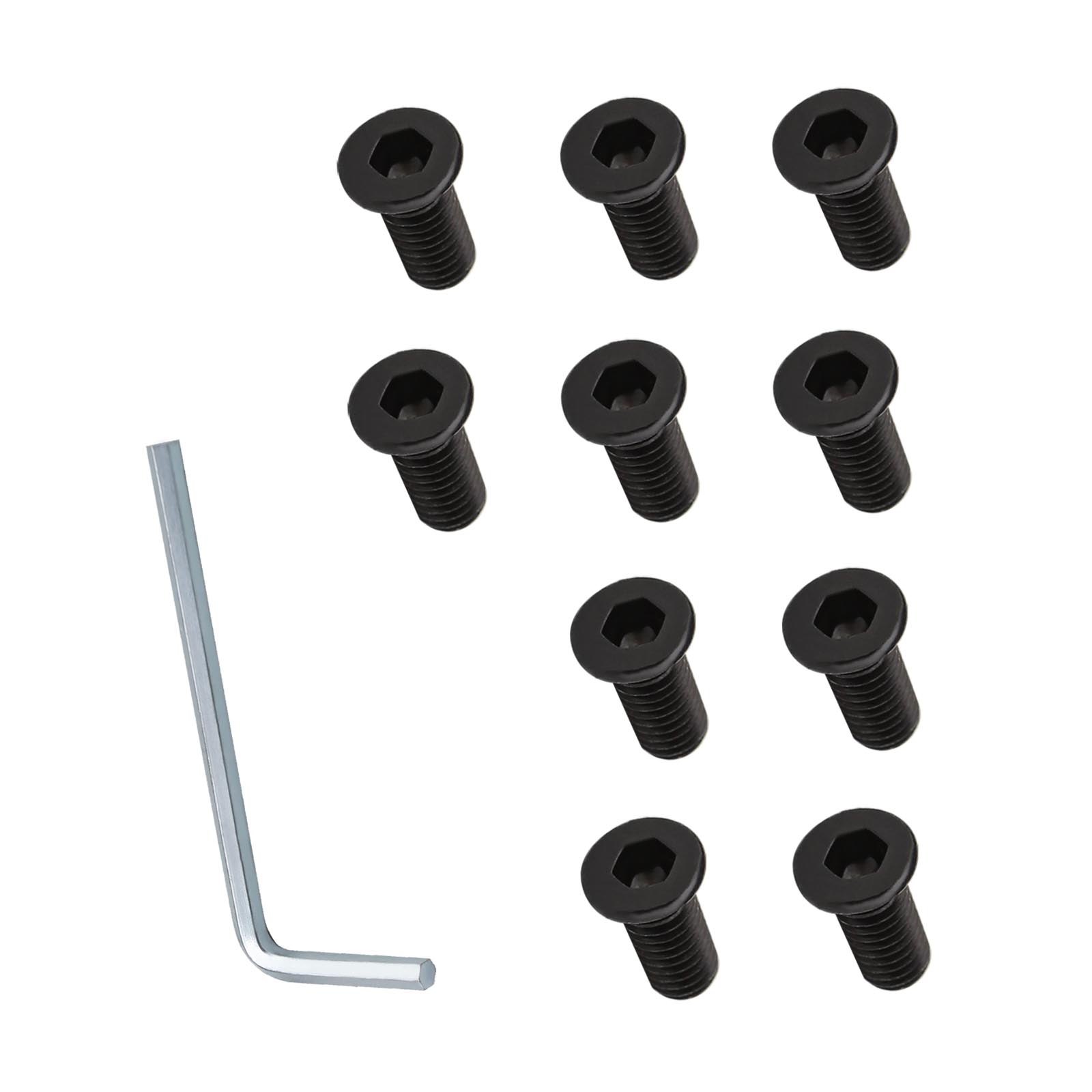 10pcs Scooter Handlebar Hexagon Socket Screws with Wrench Fit for