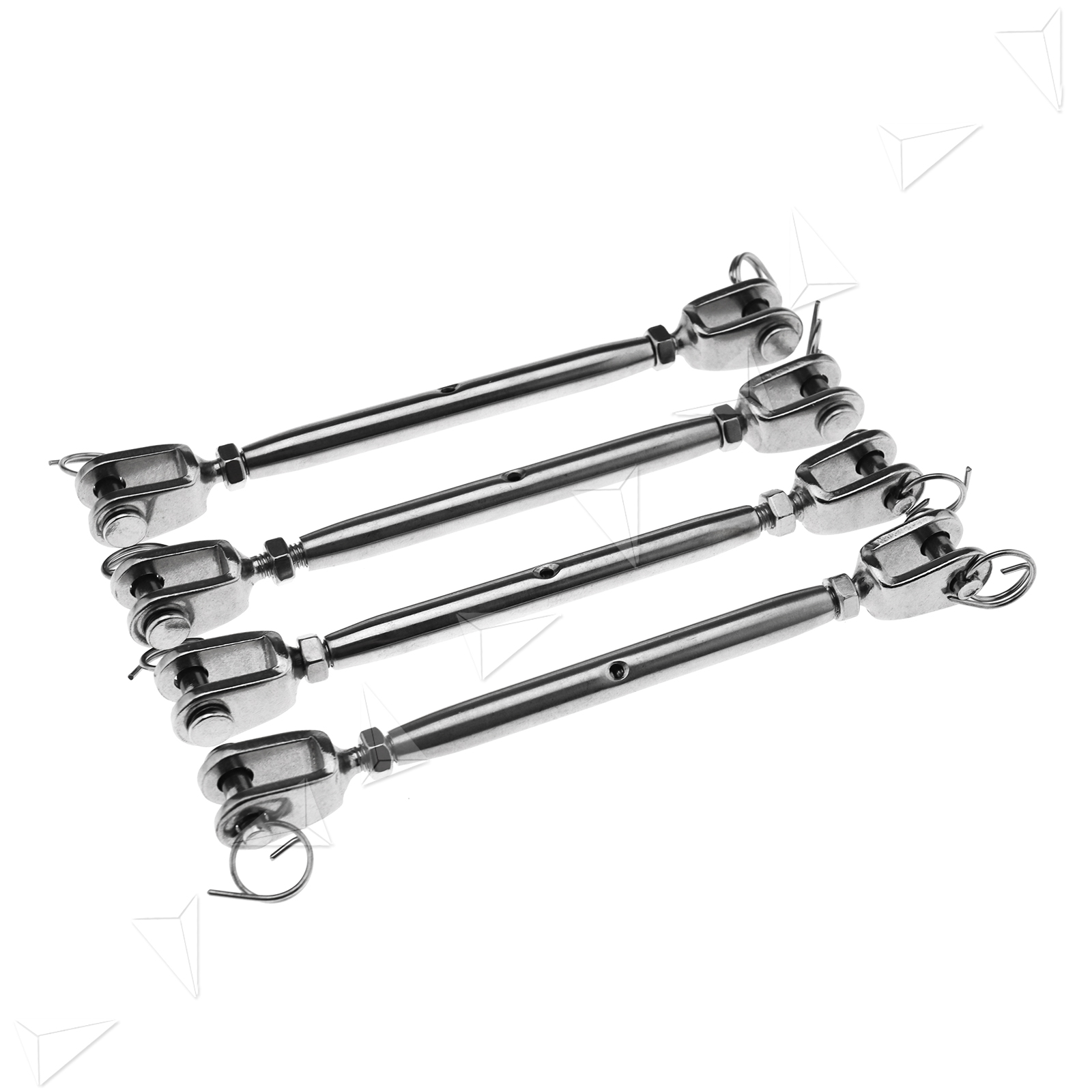 5//16” Jaw Jaw Closed Body Turnbuckle 8mm 316 STAINLESS STEEL Rigging Screw