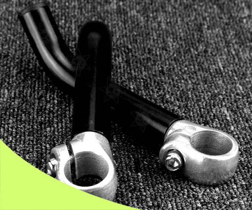 2 PCS Bicyle Mountain Bike Cycle Handlebar Ends Alloy Stem Barends Handle Bar