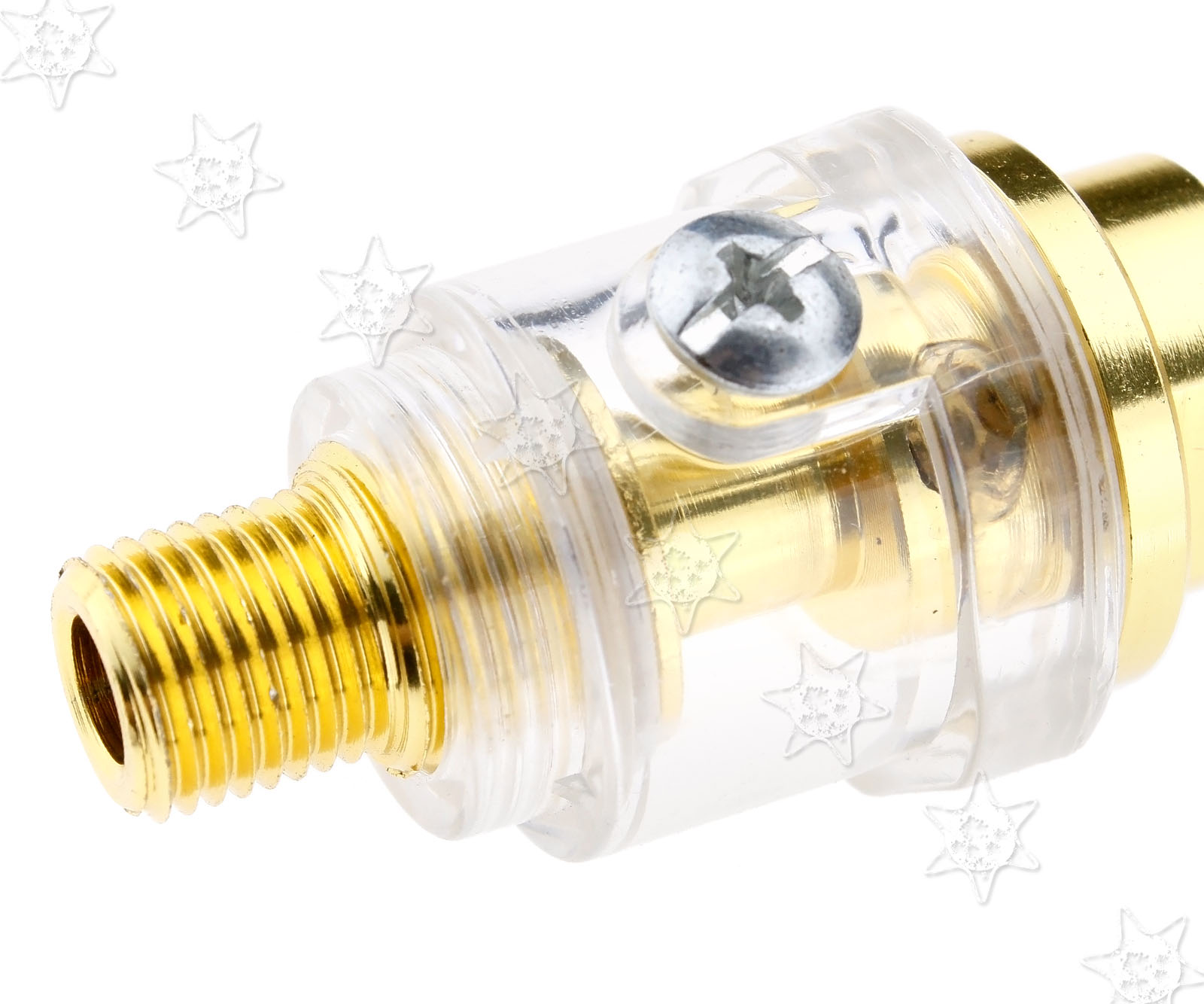 2x InLine 1/4" Air Compressor Tool Oiler Lubricator In line Oil Lubrication 4894669009612 eBay