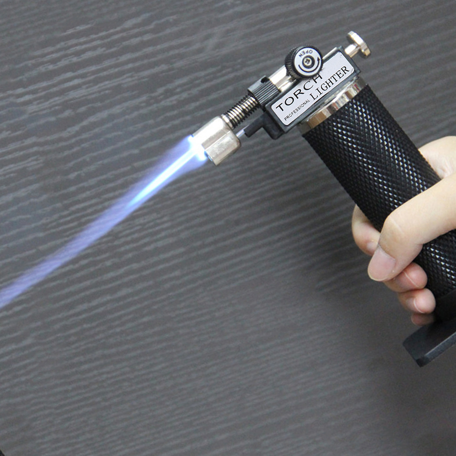 Windproof Inflatable Welding Soldering Gun Mini Butane Gas Blow Torch