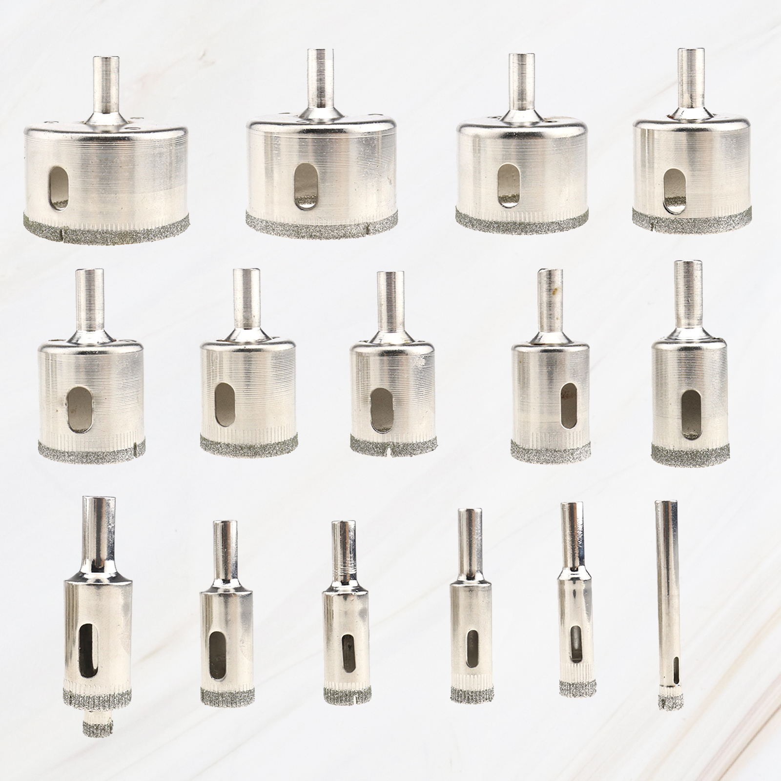 W3 Diamond Hole Saw 6mm50mm Tile Ceramic Porcelain Glass Marble Drill Bit Cutte eBay