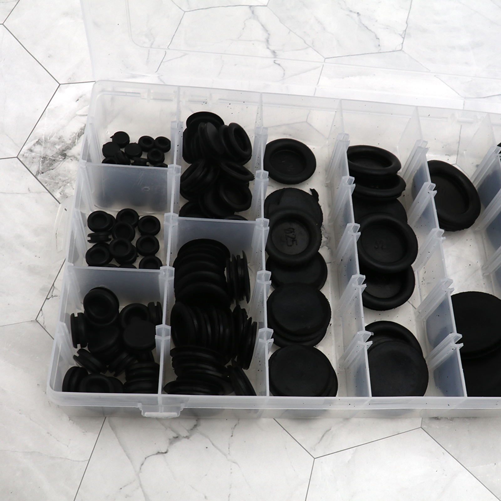 Blanking Grommets 6mm 50mm Blind Closed Wiring Cable Electrical Grommet Kit 786862936298 eBay