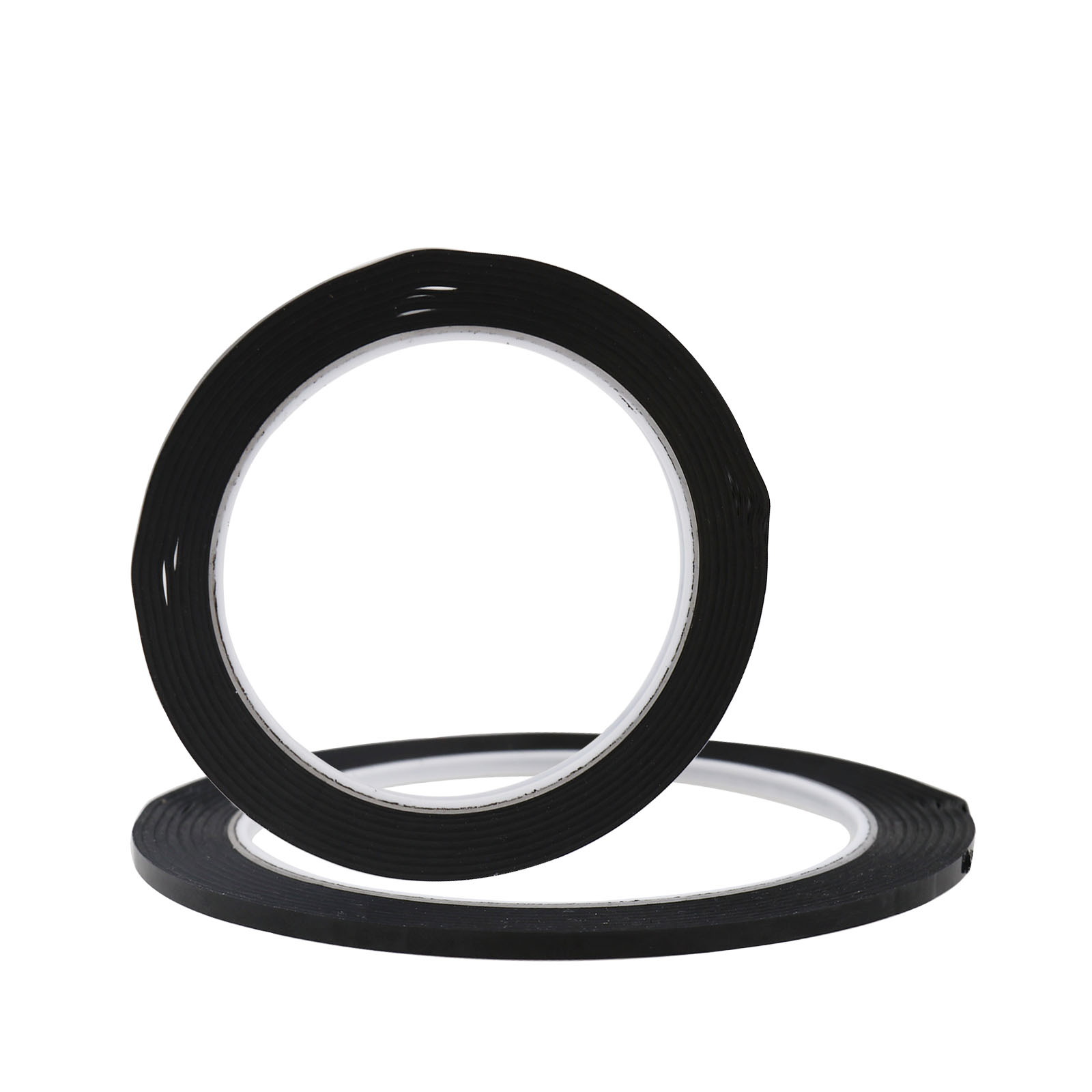 2pcs Durable Self Adhesive Tape Kit Whiteboard Black Line Marker 66m x