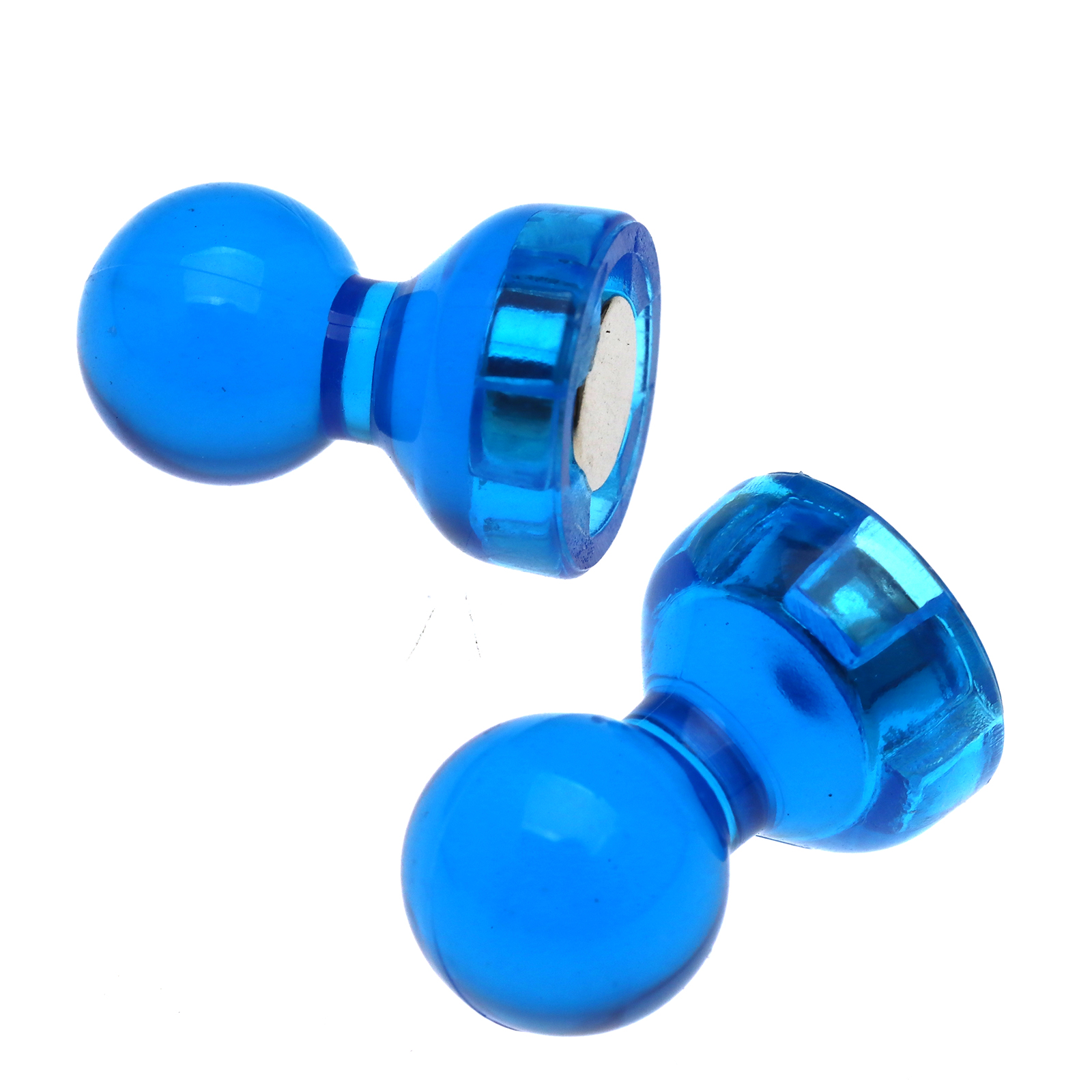 36 Plastic Assorted Color Small Push Pins, Strong Neodymium