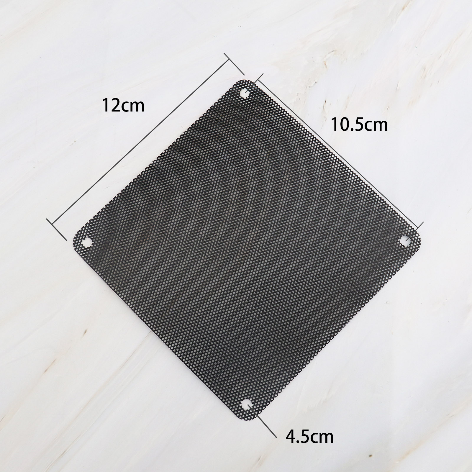 PC Fan Grills /& Filters 120 x 120 mm Dustproof Mesh PVC Computer Mesh 10pcs