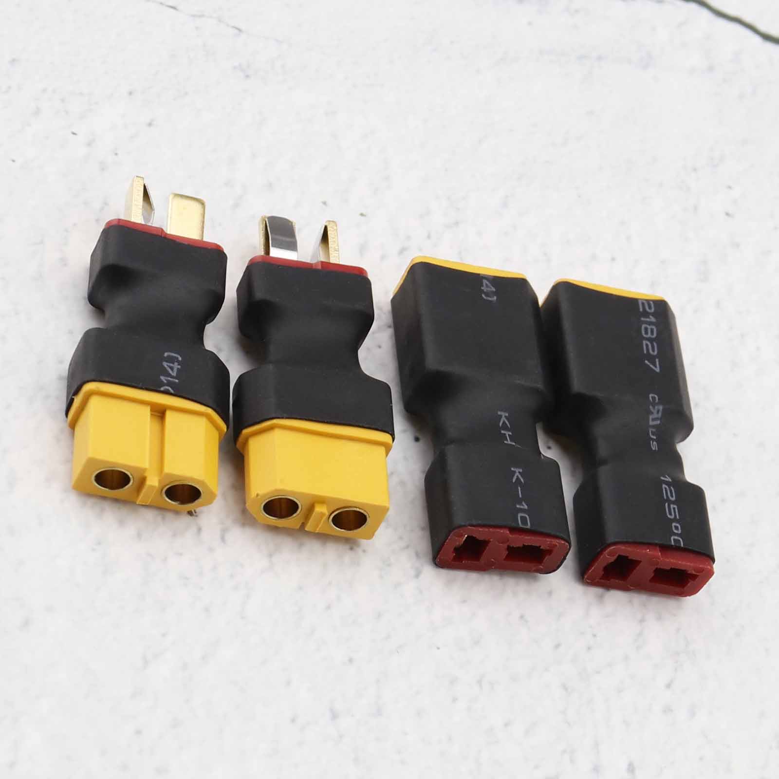 8pcs//kit XT60////XT90 to Male Female T Plug Connector Adapter for UAV RC Car