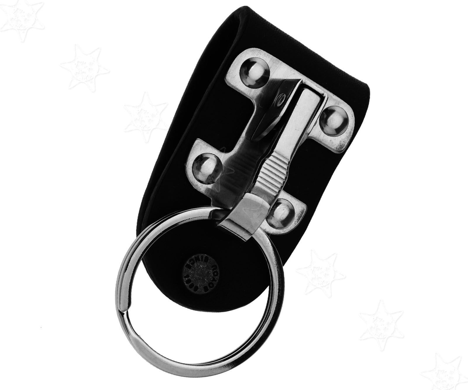 Heavy Duty Belt Loop Clips Key Chain Holder Stainless Steel Keyring