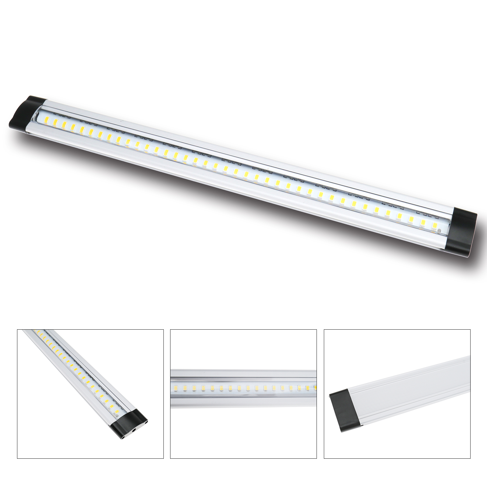 12V LED Under Cupboard Lamp Strip Light Fittings Set For Home Kitchen 657472279214 eBay