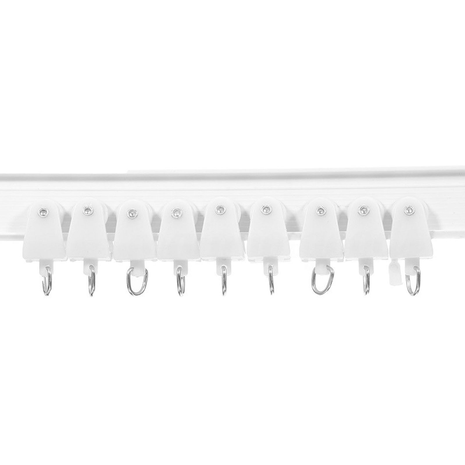 3 Meter Straight Standard & Bay Window Curtain Track Glider Rail