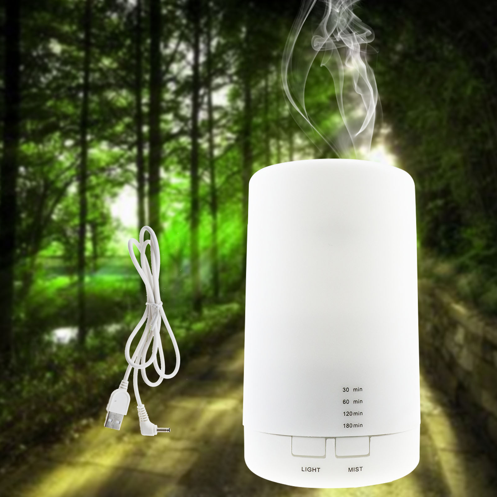 Electric Oil Essential Burner 7 Color Aroma Diffuser Humidifier Air Purifier LED eBay