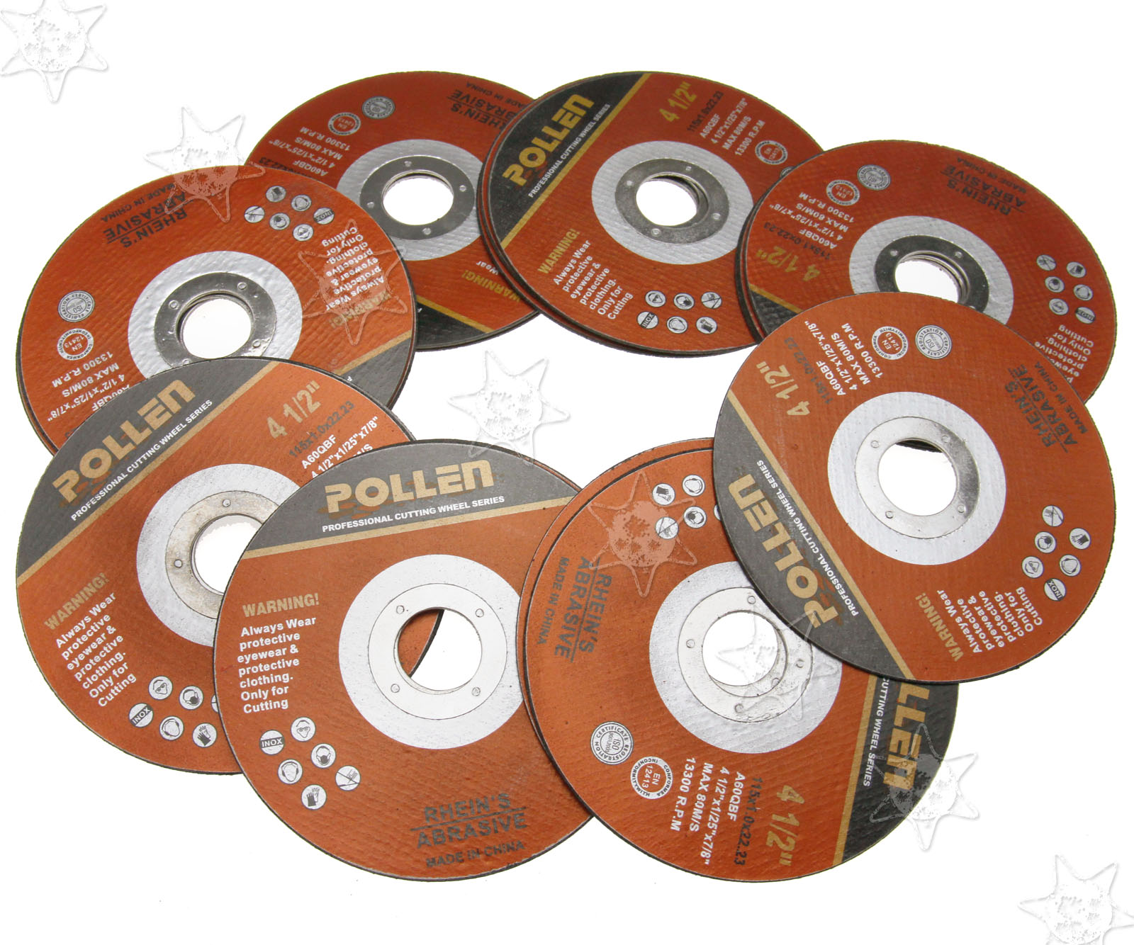 20pcs of Angle Grinder Cutting Disc High Quality Wheels 115mm x 1mm x