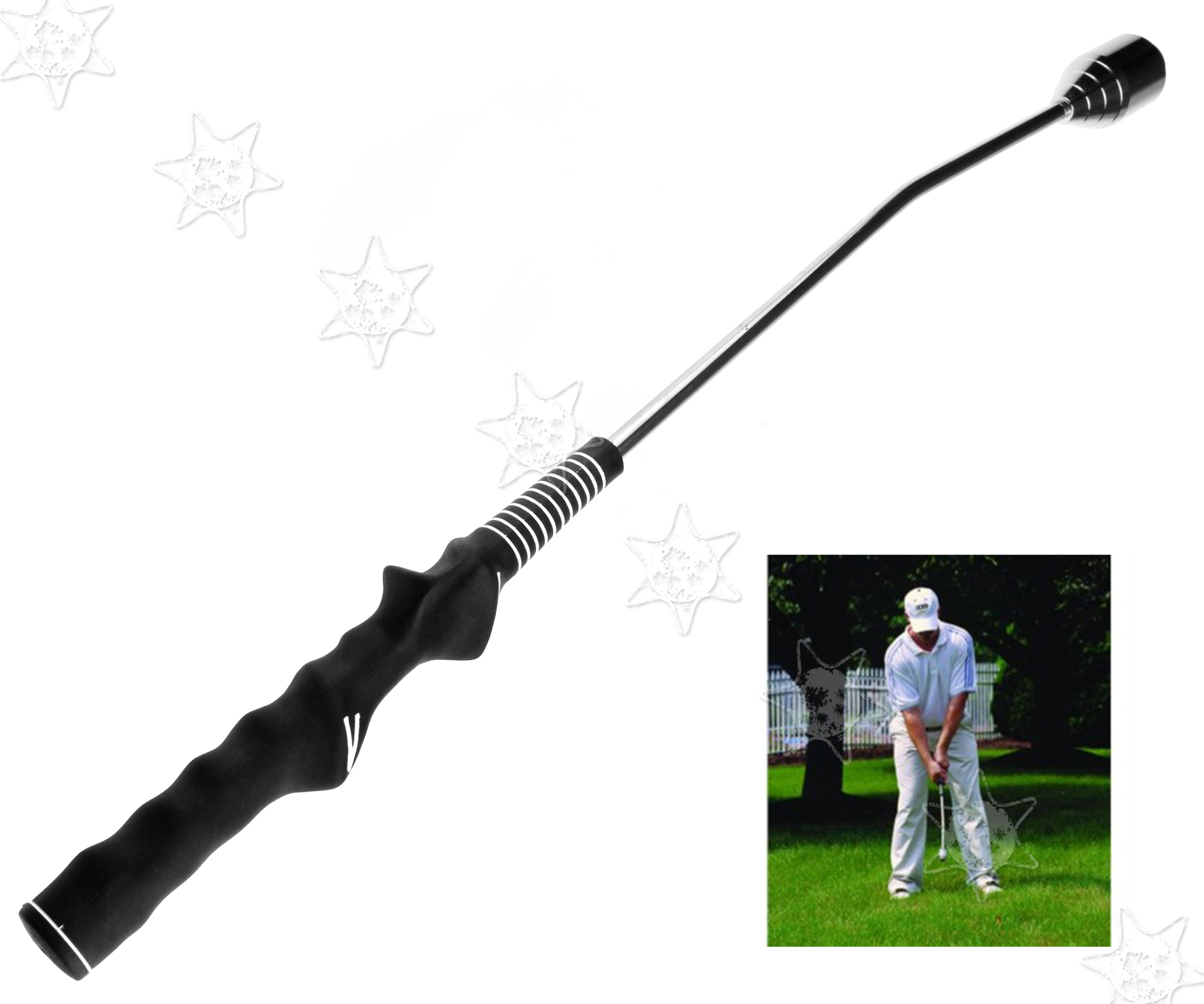 Golf Swing Training Grip Standard Sports Club Practice Aid Profession