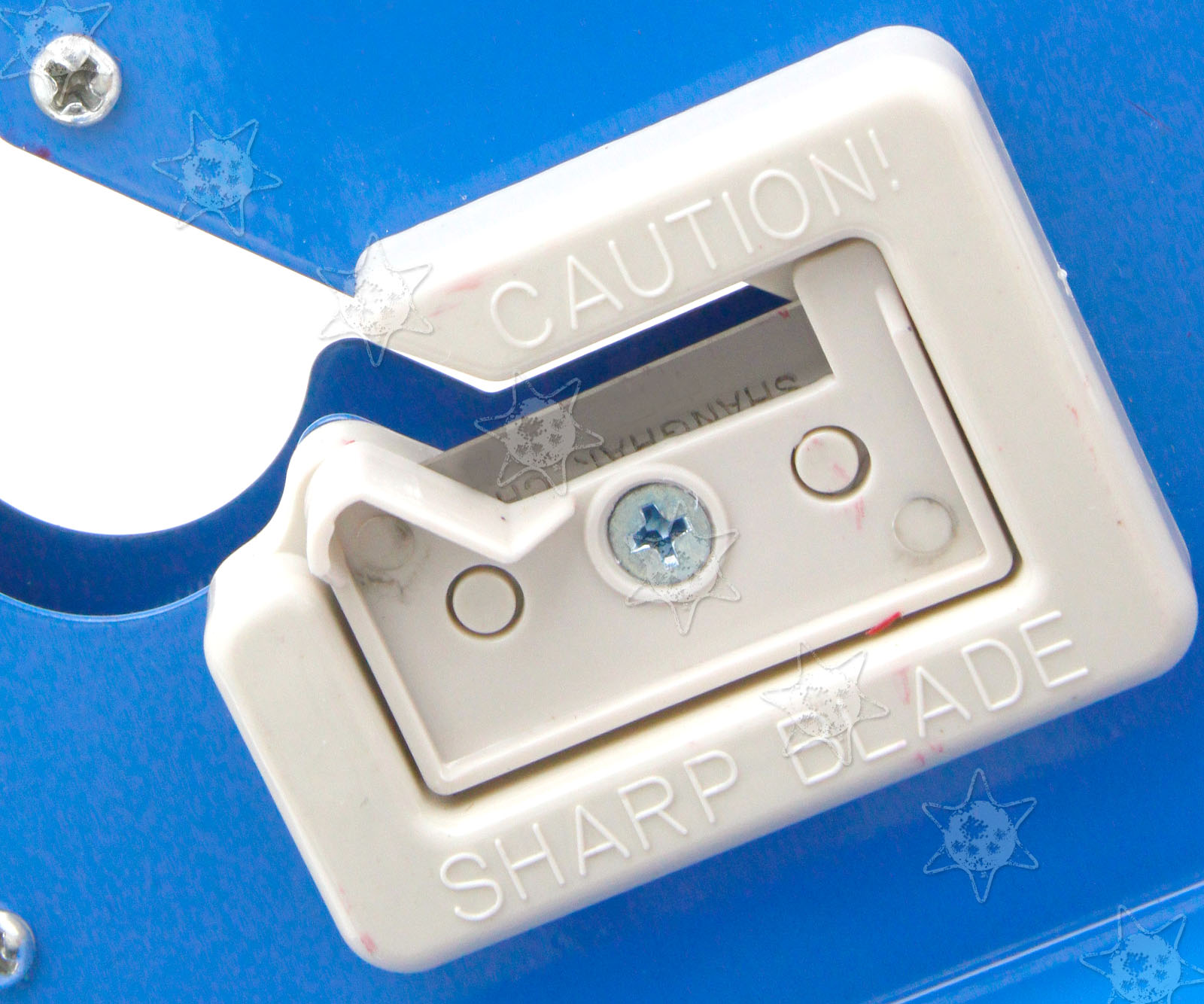 Metal Blue Colours Trimming Blade Plastic Bag Neck Sealer with 2 Rolls Tape 735548286424 eBay